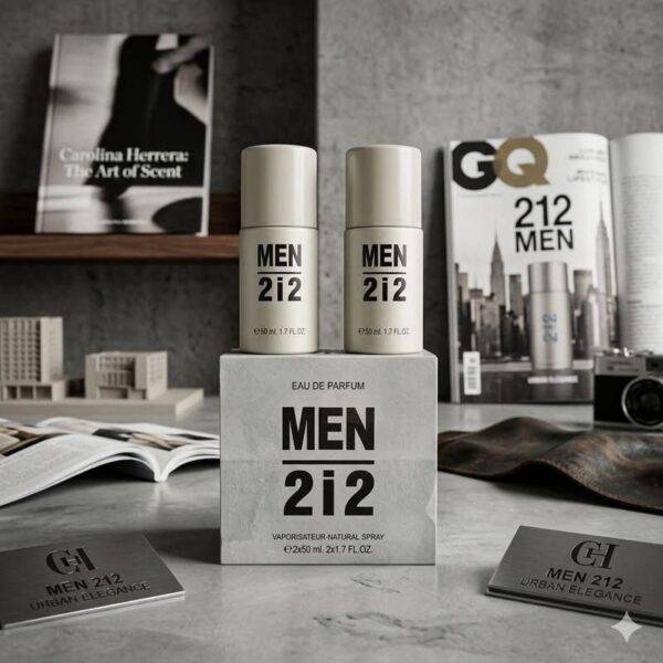 6557-2 - PERFUME "212 PURE MEN" x "CAROLINA HERRERA" (1 PZA)