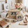 WXL-985 - CROSSBODY CON MONEDERO x "KARL LAGERFELD" (1 PZA)