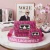 WXL-985 - CROSSBODY CON MONEDERO x "KARL LAGERFELD" (1 PZA)