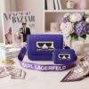 WXL-985 - CROSSBODY CON MONEDERO x "KARL LAGERFELD" (1 PZA)
