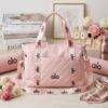 BK1-583 - TOTE BAG CON BOLSILLO DELANTERO x "ALO" (1 PZA)
