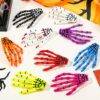 HM26L-122 - PAQUETE DE 12 PIEZAS DE PINZAS "HALLOWEEN" PARA EL CABELLO (1 DOCENA)