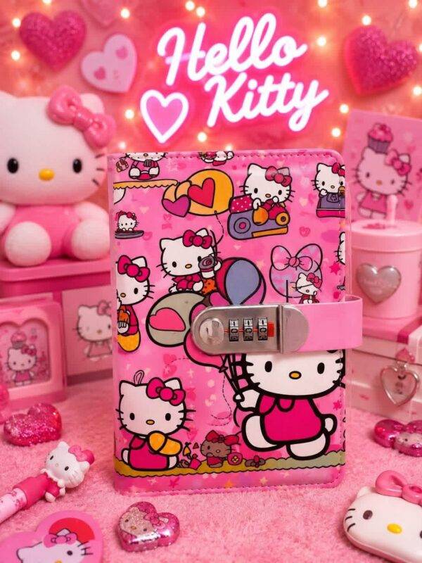 8590 - LIBRETA "ORGANIGASTO" DE "SNOOPY y HELLO KITTY" x "COACH" (1 PZA)