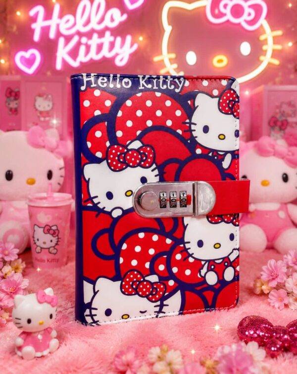 8590 - LIBRETA "ORGANIGASTO" DE "SNOOPY y HELLO KITTY" x "COACH" (1 PZA)