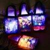 LU2118 - BOLSA/DULCERO CON LUZ LED x "HALLOWEEN" POR TERCIA (3 PIEZAS)