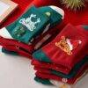 LU88861 - PAQUETE DE 5 PARES DE CALCETAS NAVIDEÑAS (1 PAQUETE)