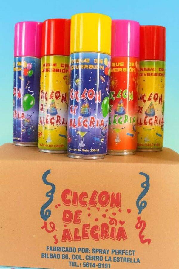 LTS77 - ESPUMA DE DIVERSION x "CICLON DE ALEGRIA" (1 PZA)