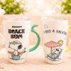 TCB177 - TAZA CON TAPA "BEACH VIPES" x "SNOOPY" (1 PZA)