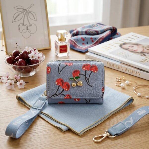 LY2076 - MONEDERO/CARTERA x "CHERRY" (1 PZA)