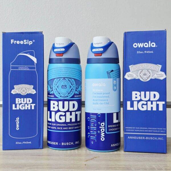 O535 - TERMO CON DISEÑO DE CERVEZAS y REFRESCOS x "OWALA" DE 32 ONZAS (1 PZA)
