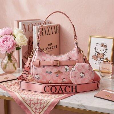 V2343 - BOLSO CON MONEDERO x "COACH" (1 PZA)