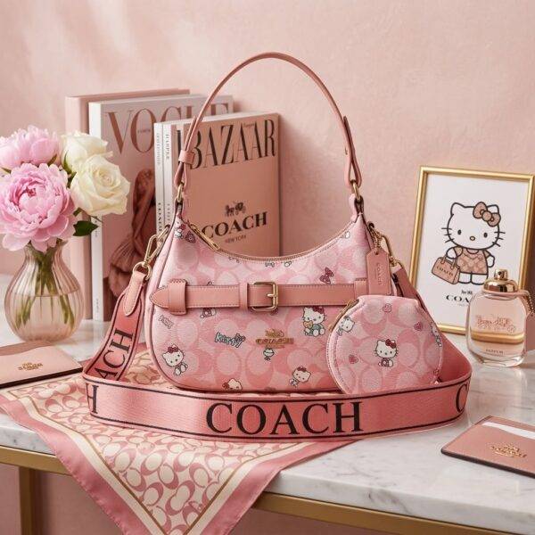 V2343 - BOLSO CON MONEDERO x "COACH" (1 PZA)