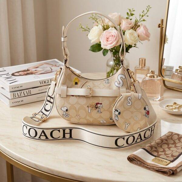 V2343 - BOLSO CON MONEDERO x "COACH" (1 PZA)