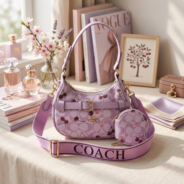 V2343 - BOLSO CON MONEDERO x "COACH" (1 PZA)