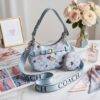 V2343 - BOLSO CON MONEDERO x "COACH" (1 PZA)
