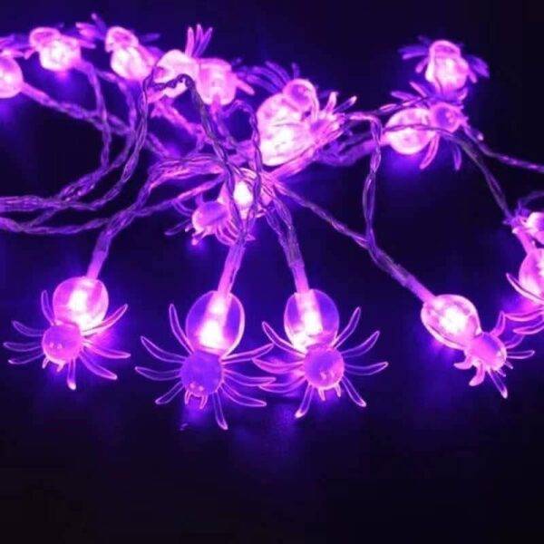 WS477 - SERIE DE LUCES LED "ARAÑA" x "HALLOWEEN" (1 PZA)