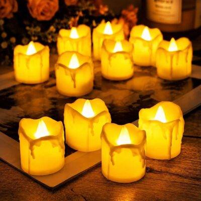 F2345 - VELAS DE LUZ LED (1 PZA)