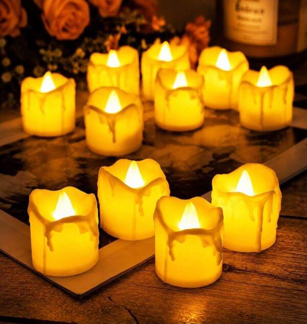 F2345 - VELAS DE LUZ LED (1 PZA)