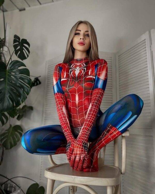 LU5893 - DISFRAZ PARA ADULTO x "SPIDER-MAN" (1 PZA)