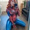 LU5893 - DISFRAZ PARA ADULTO x "SPIDER-MAN" (1 PZA)
