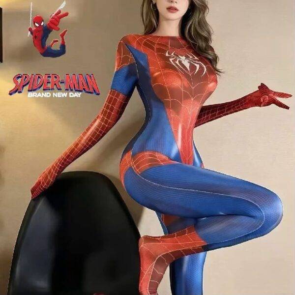 LU5893 - DISFRAZ PARA ADULTO x "SPIDER-MAN" (1 PZA)