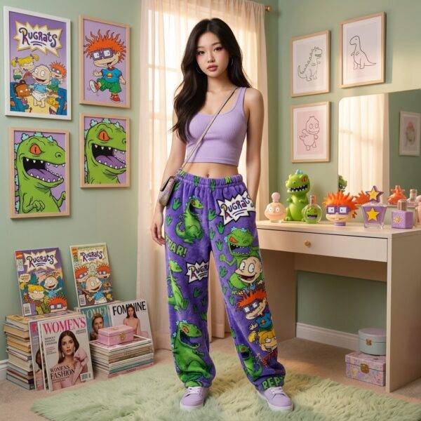 PRMHK - PANTALON AFELPADO "PREMIUM" x "PERSONAJES" (1 PZA)