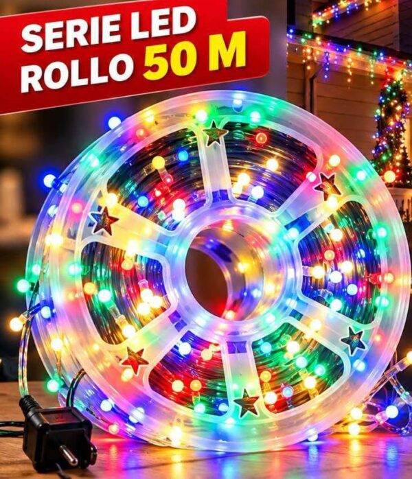 RSDY8436 - SERIE DE LUCES NAVIDEÑA DE 50 METROS (1 PZA)