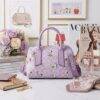 L-K2891 - BOLSO CON DISEÑO DE SNOOPY x "COACH" (1 PZA)