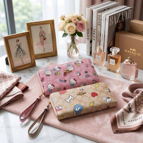 C-42 - CARTERA DE PERSONAJES y CHERRY x "COACH" (1 PZA)