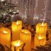 F1208 - CAJA DE 12 VELAS JUMBO DE LUZ LED (1 CAJA)