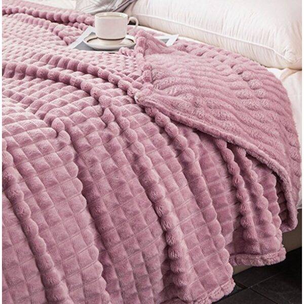 MT3073- FRAZADA KING SIZE PREMIUM 280 GRAMOS x "BOMY". (1 PZA)