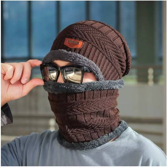 RWZ8546 - "TERCIA" DE CONJUNTO PARA INVIERNO DE GORRO, BUFANDA y GUANTES (3 CONJUNTOS)