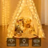 71kDFGNH0qL._AC_UF894,1000_QL80_FMwebp_ JDJ5349- CORTINA DE LUZ LED CON CONTROL REMOTO DE 3X3 METROS. (1 PZA)