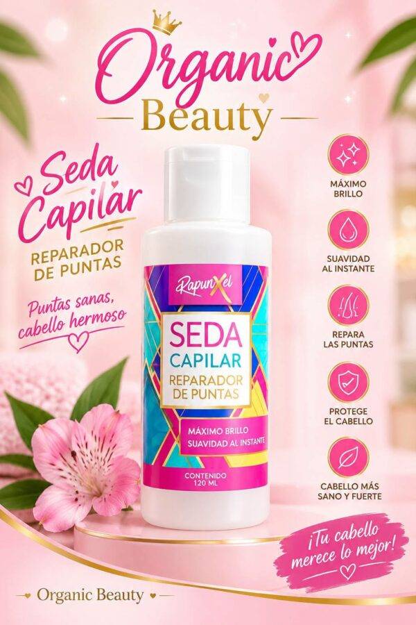 9419 - SEDA CAPILAR "REPARADOR DE PUNTAS x "RAPUNZEL" (1 PZA)