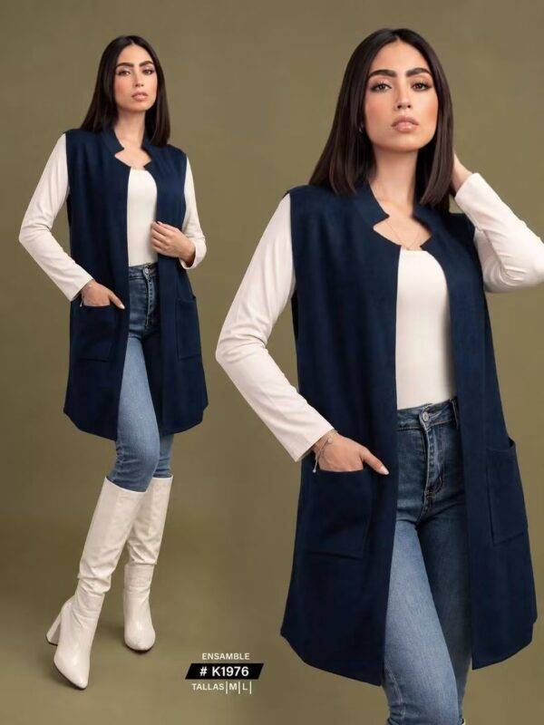 K1976- CHALECO CARDIGAN PREMIUM x "BOMY". (1 PZA)