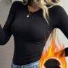 SY100- TERCIA DE BLUSA TERMICA CUELLO REDONDO. (3 PZS)