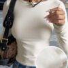 SY100- TERCIA DE BLUSA TERMICA CUELLO REDONDO. (3 PZS)