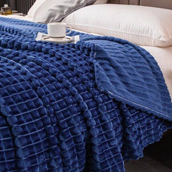 MT3073- FRAZADA KING SIZE PREMIUM 280 GRAMOS x "BOMY". (1 PZA)