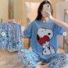 ZZ-2176- PIJAMA DE 3 PZS x "SNOPPY". (1 PZA)