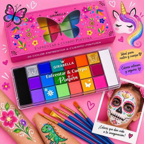 WhatsApp Image 2026-10-03 at 1.25.26 PM (1) GY4170 - SET DE PALETA "BODY PAINT" CON BROCHAS x "GIRABELLA" (1 SET)