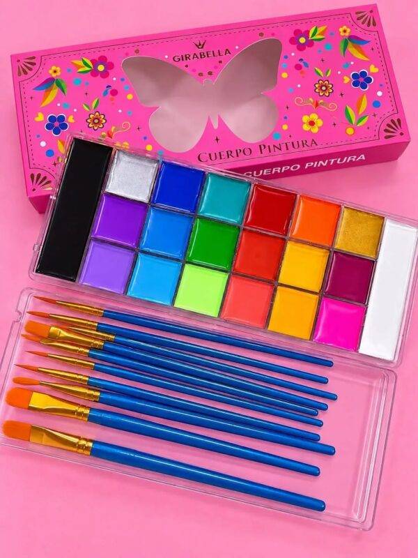 WhatsApp Image 2026-10-03 at 1.25.26 PM (3) GY4170 - SET DE PALETA "BODY PAINT" CON BROCHAS x "GIRABELLA" (1 SET)