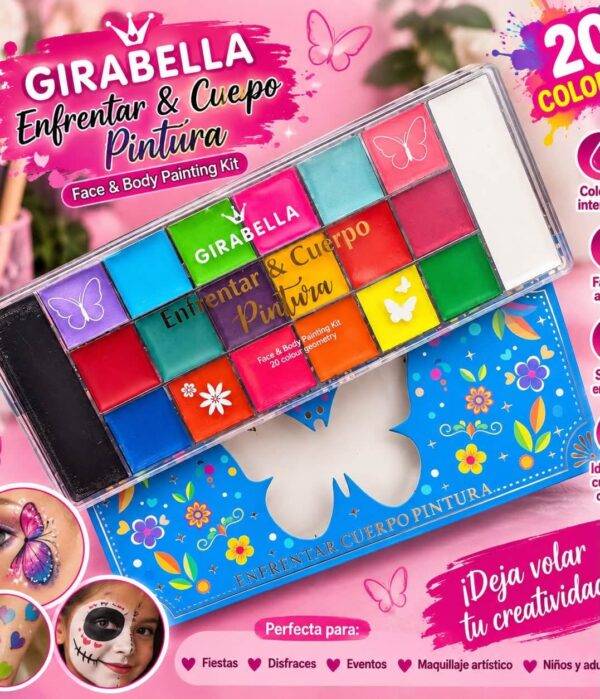 WhatsApp Image 2026-10-03 at 1.25.27 PM (1) GY4170 - SET DE PALETA "BODY PAINT" CON BROCHAS x "GIRABELLA" (1 SET)