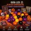 LU0114 - SERIE "FLOR DE CEMPASUCHIL" CON LUZ LED (1 PZA)