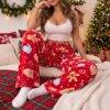 DMK5662 - PANTALON AFELPADO "NAVIDEÑO" (1 PZA)