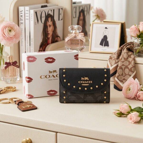 20273 - TARJETERO/MONEDERO x "GUESS y COACH" CON CAJA (1 PZA)