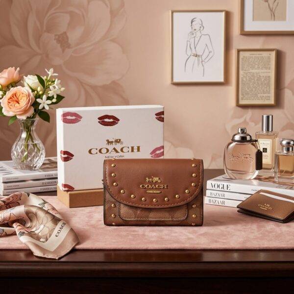 20273 - TARJETERO/MONEDERO x "GUESS y COACH" CON CAJA (1 PZA)