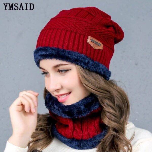RWZ8546 - "TERCIA" DE CONJUNTO PARA INVIERNO DE GORRO, BUFANDA y GUANTES (3 CONJUNTOS)