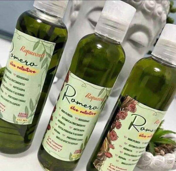 2708 - ACEITE ARTESANAL DE ROMERO x "RAPUNZEL" (1 PZA)