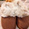 JYD-40 - PANTUFLAS AFELPADAS CON BRILLOS TIPO "UGG" (1 PZA)