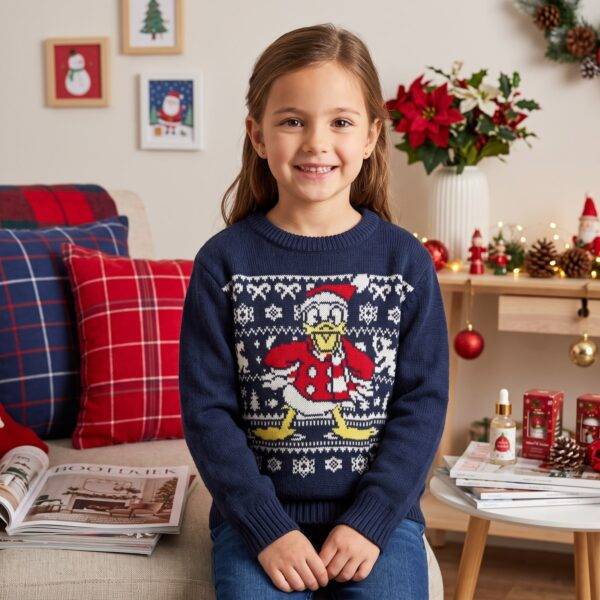 0038 - SWEATER PREMIUM NAVIDEÑO DE PERSONAJES "KIDS" (1 PZA)